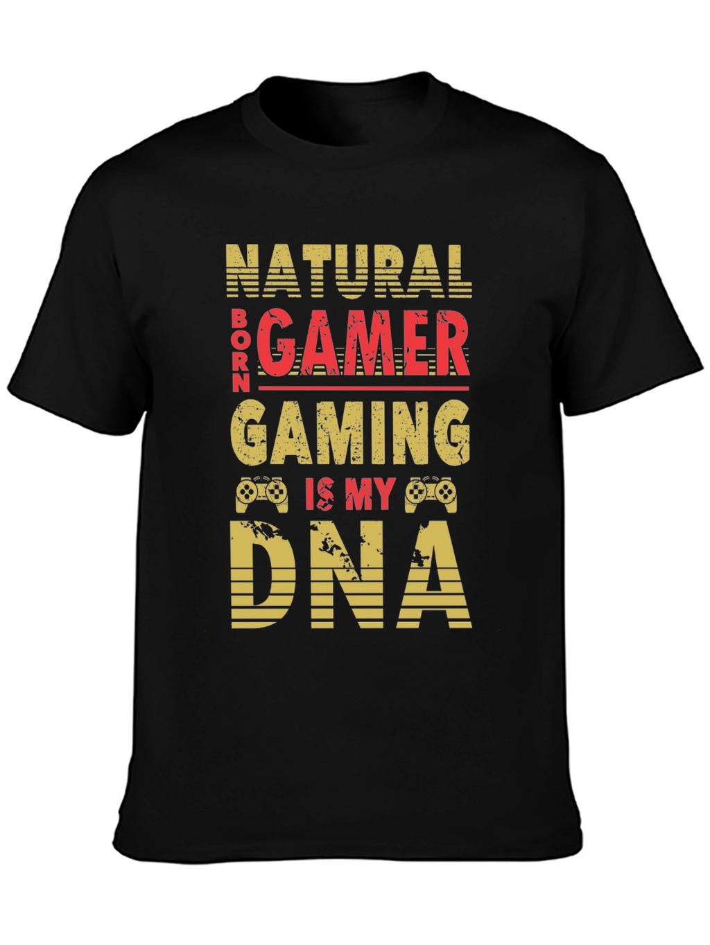 Natural Born Gamer T-Shirt - Gaming DNA Tee