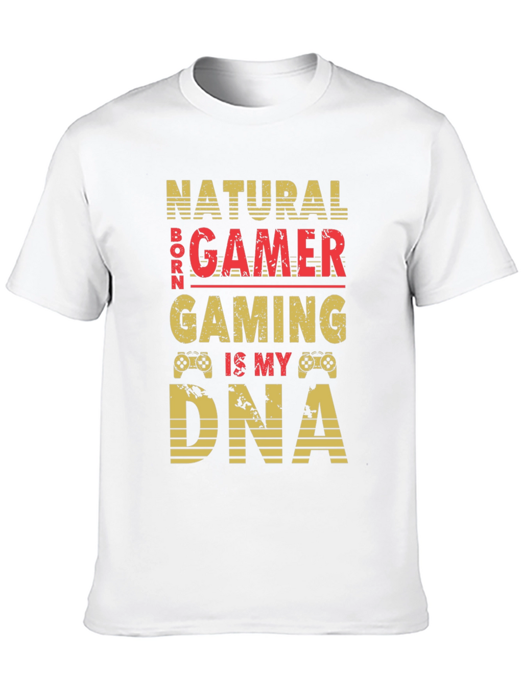 Natural Born Gamer T-Shirt - Gaming DNA Tee