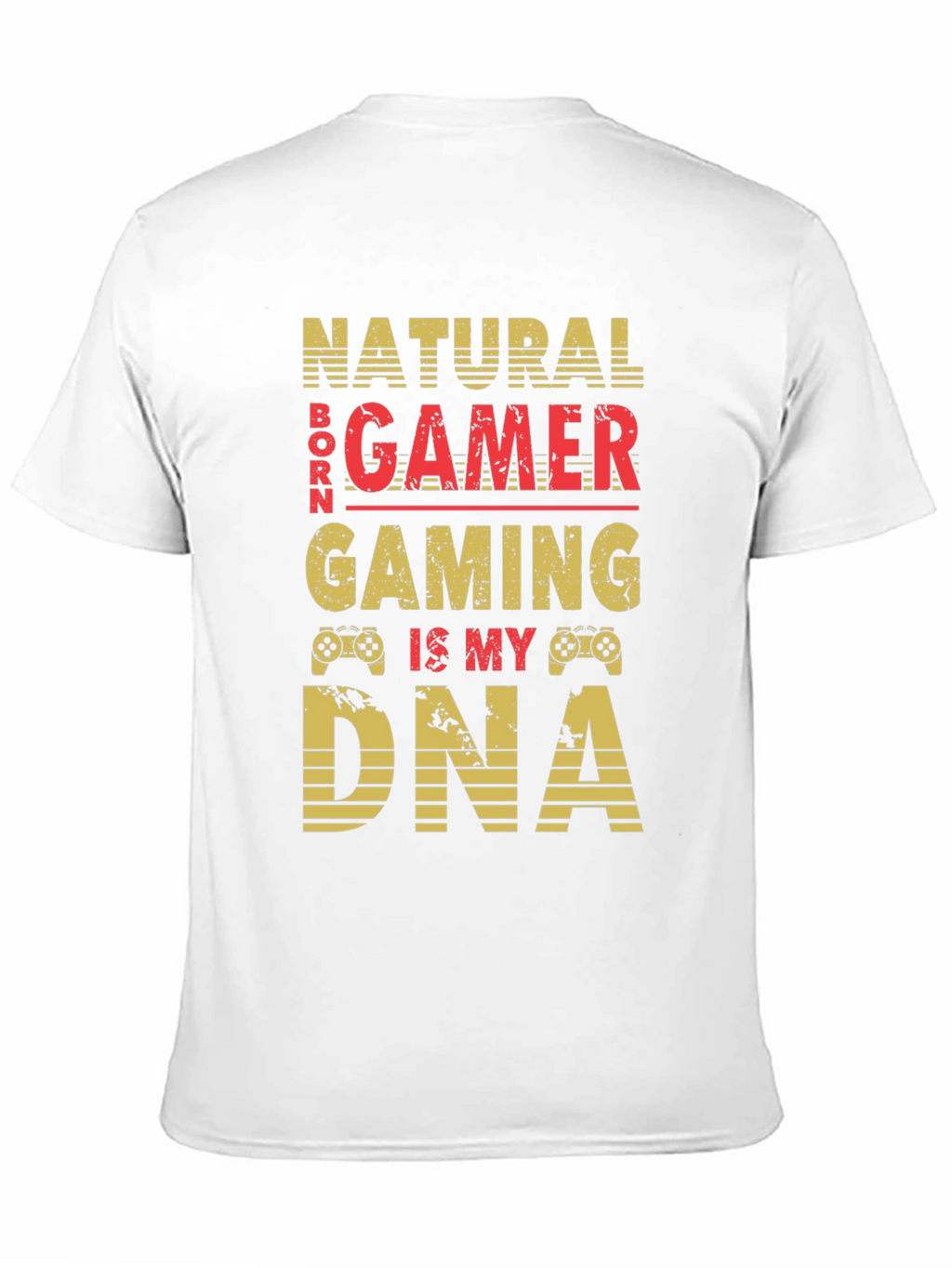 Natural Born Gamer T-Shirt - Gaming DNA Tee