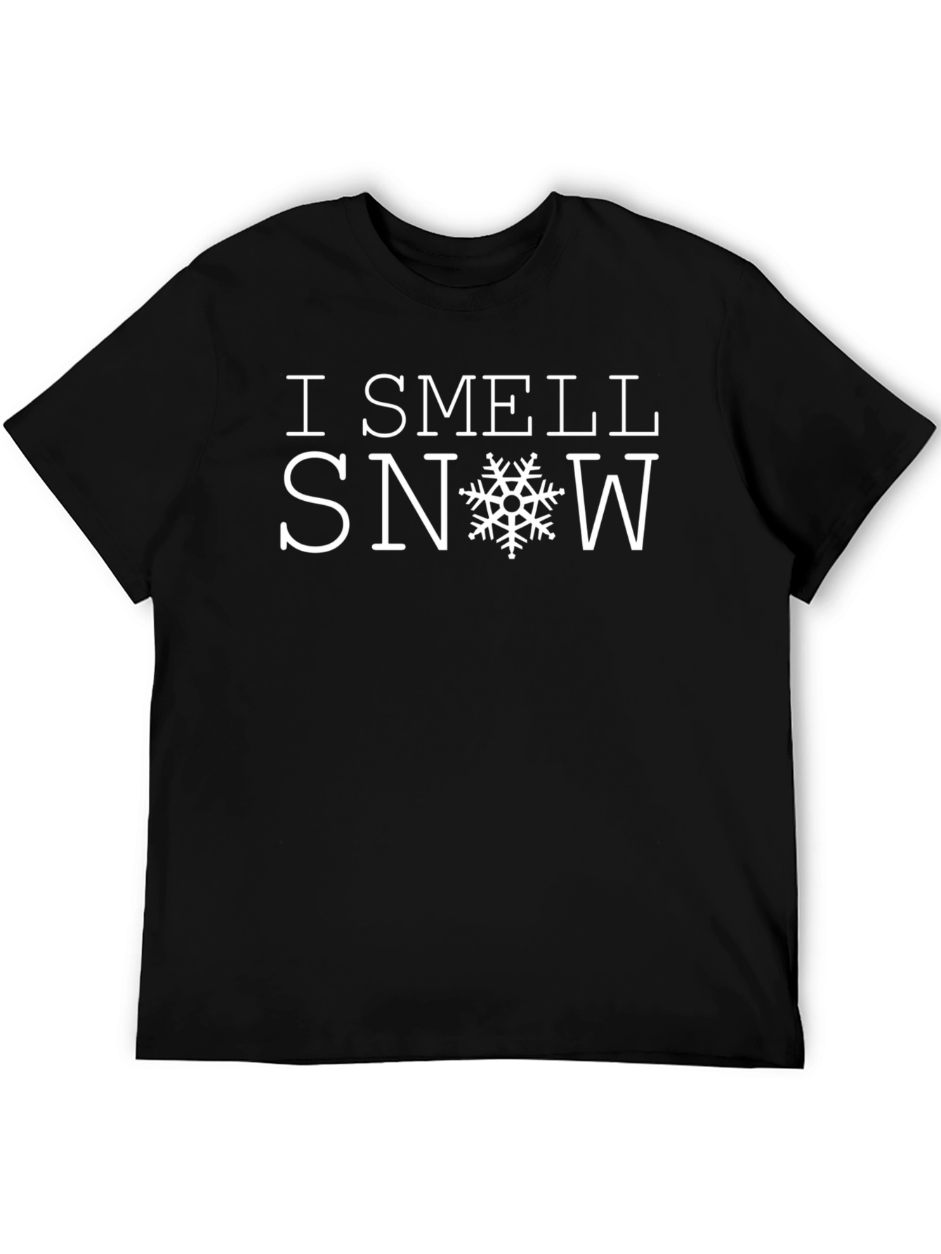 I Smell Snow Graphic T-Shirt - Winter Holiday Tee