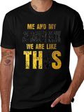 Hockey Fan T-Shirt: Me and My Ice Hockey Stick