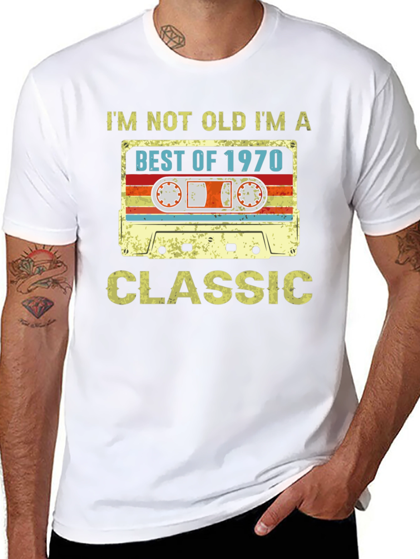 Best of 1970 Classic Cassette T-Shirt