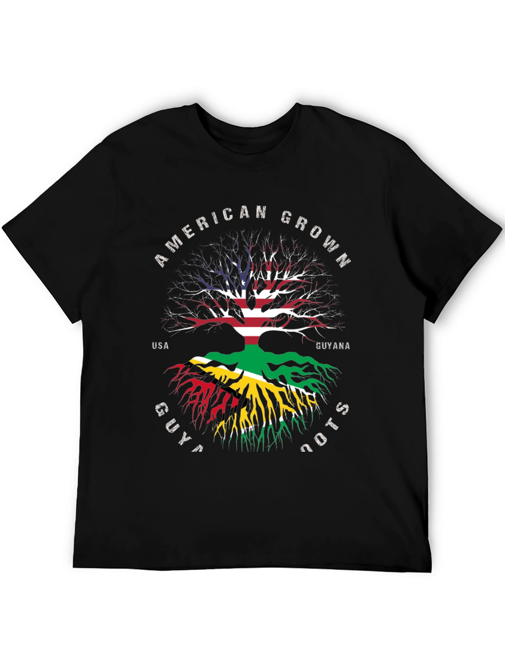 American Grown Guyana Roots T-Shirt
