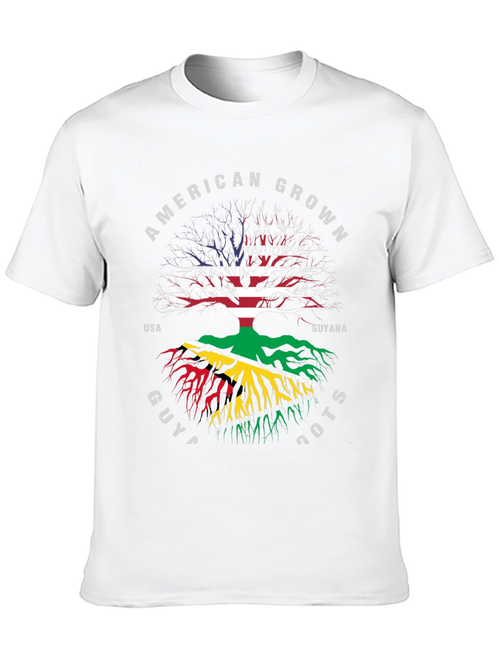 American Grown Guyana Roots T-Shirt