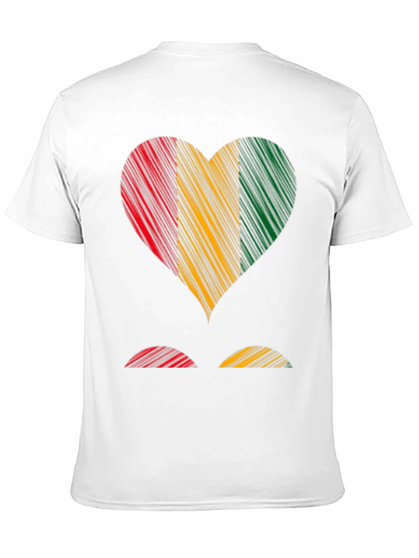 Guinea Heart Flag T-Shirt - Show Your Pride!