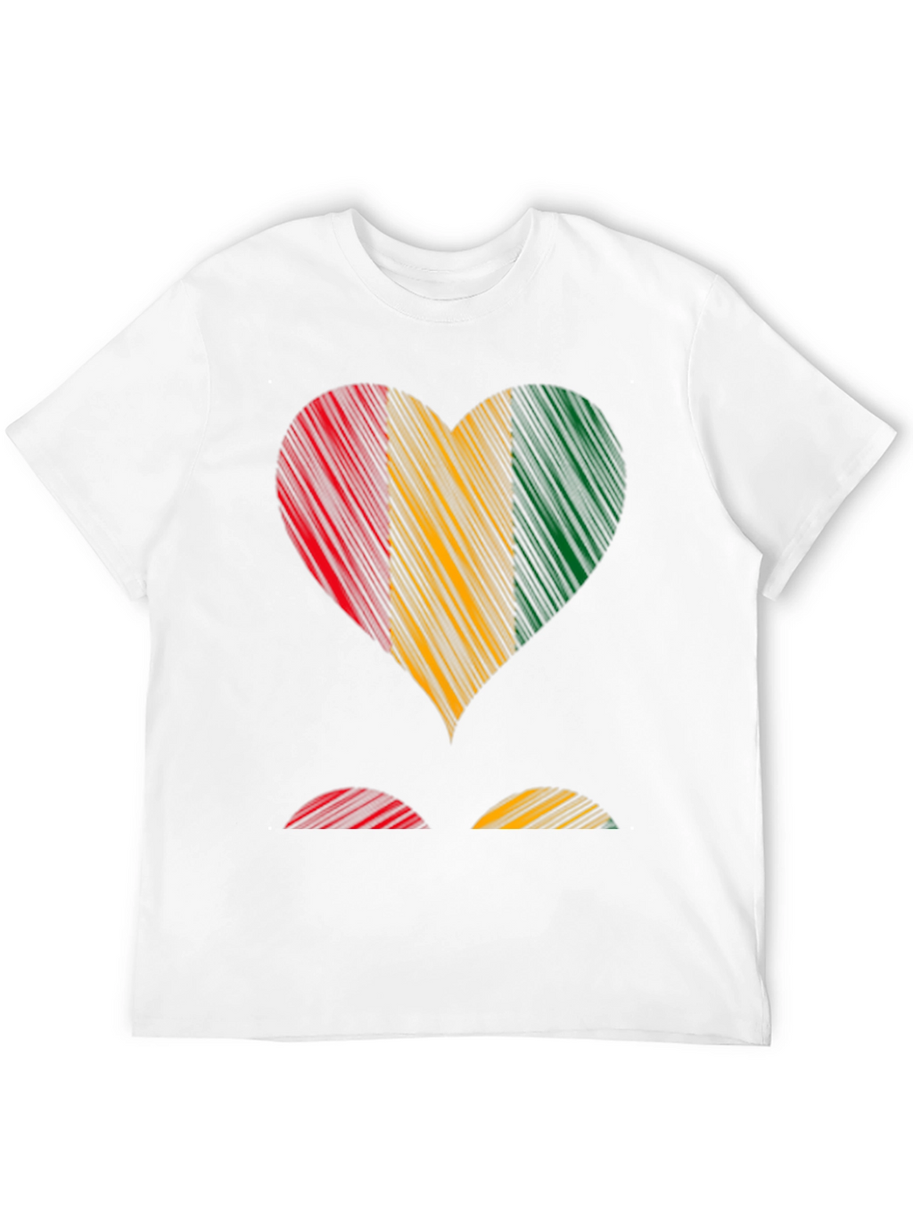 Guinea Heart Flag T-Shirt - Show Your Pride!