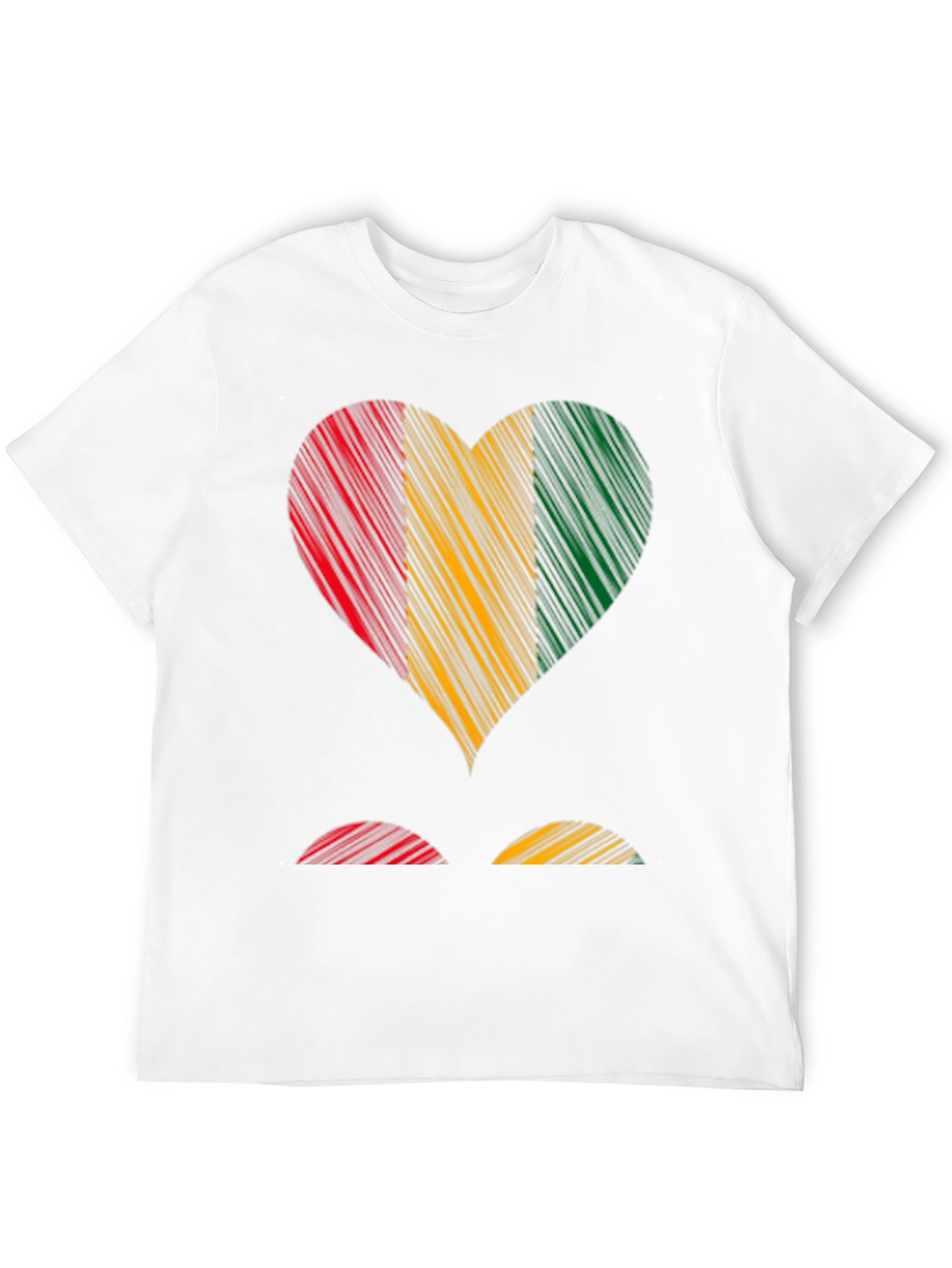 Guinea Heart Flag T-Shirt - Show Your Pride!