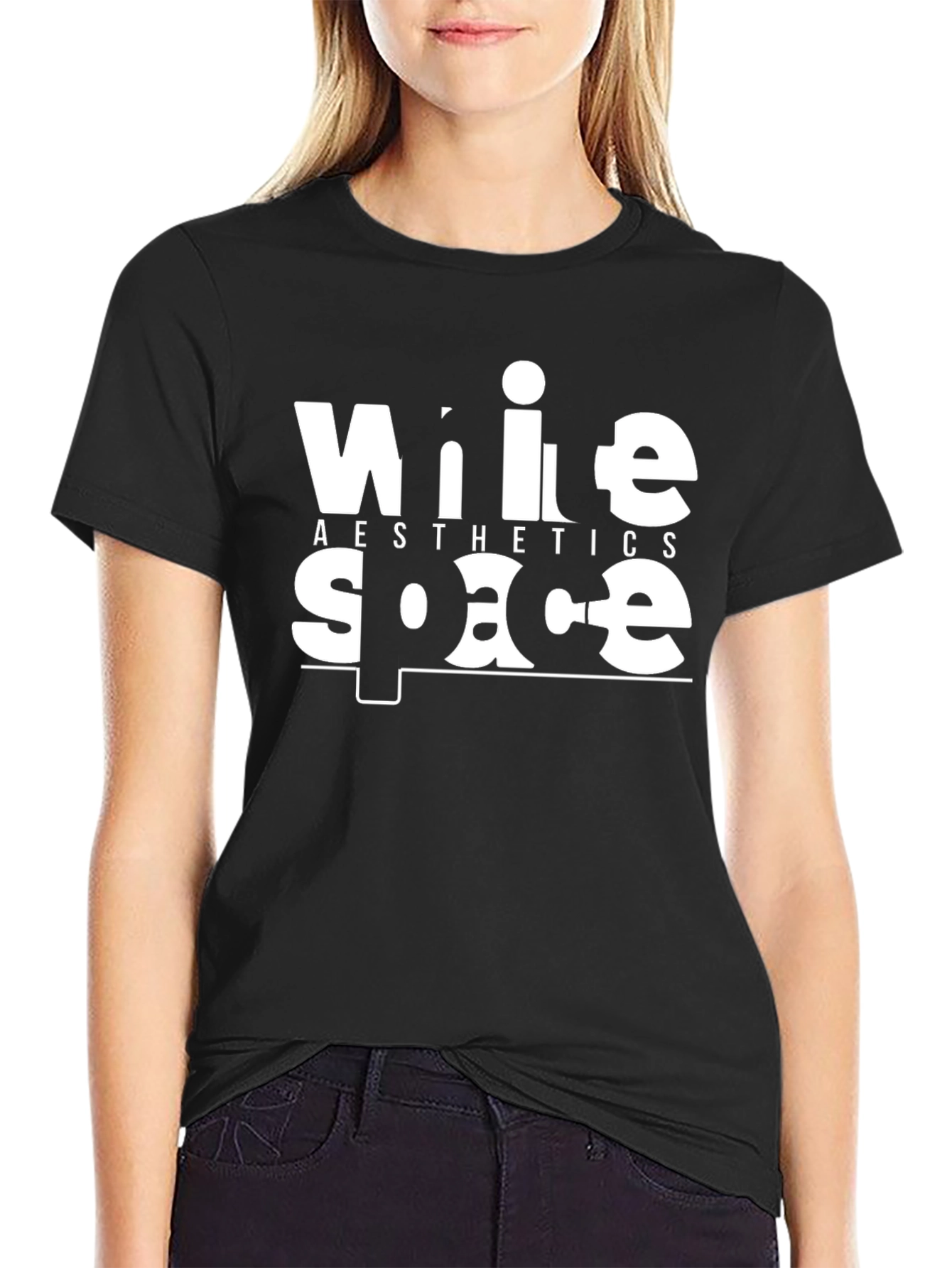Aesthetics Space Graphic Tee - Stylish Cotton T-Shirt