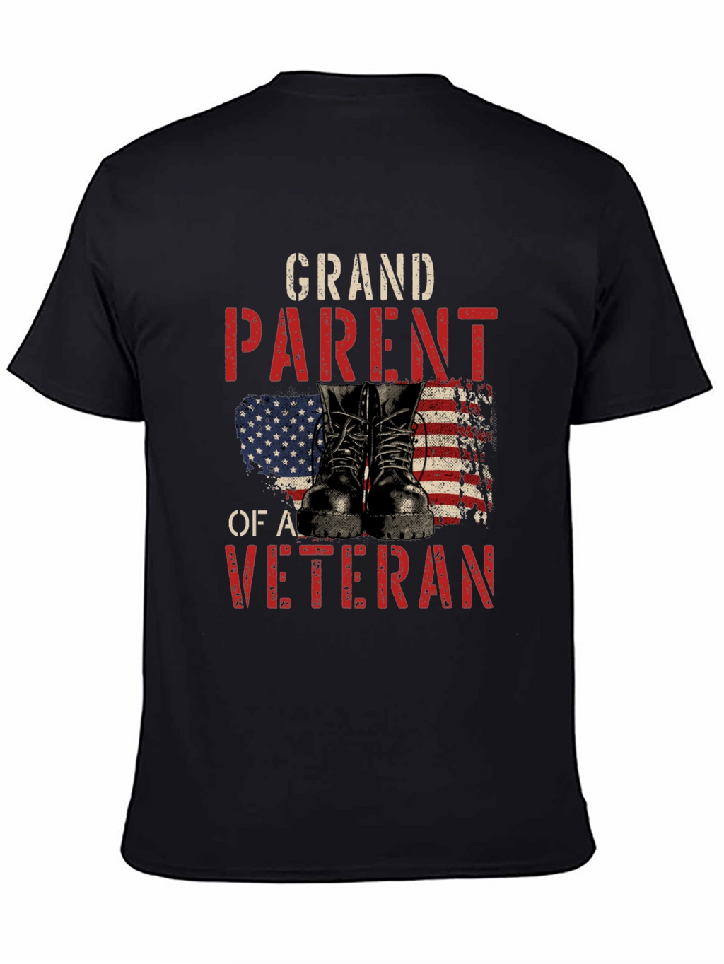 Grandparent of a Veteran T-Shirt - Patriotic