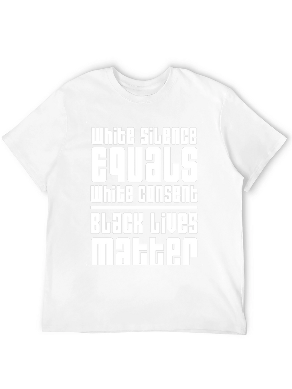 Black Lives Matter Statement Graphic Tee