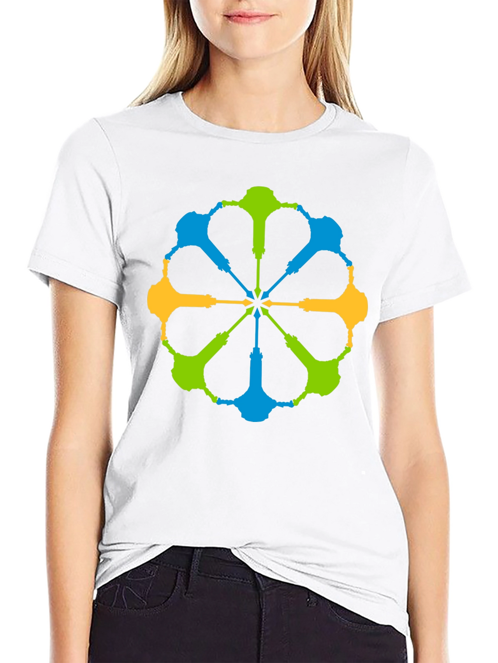 Abstract Geometric T-Shirt