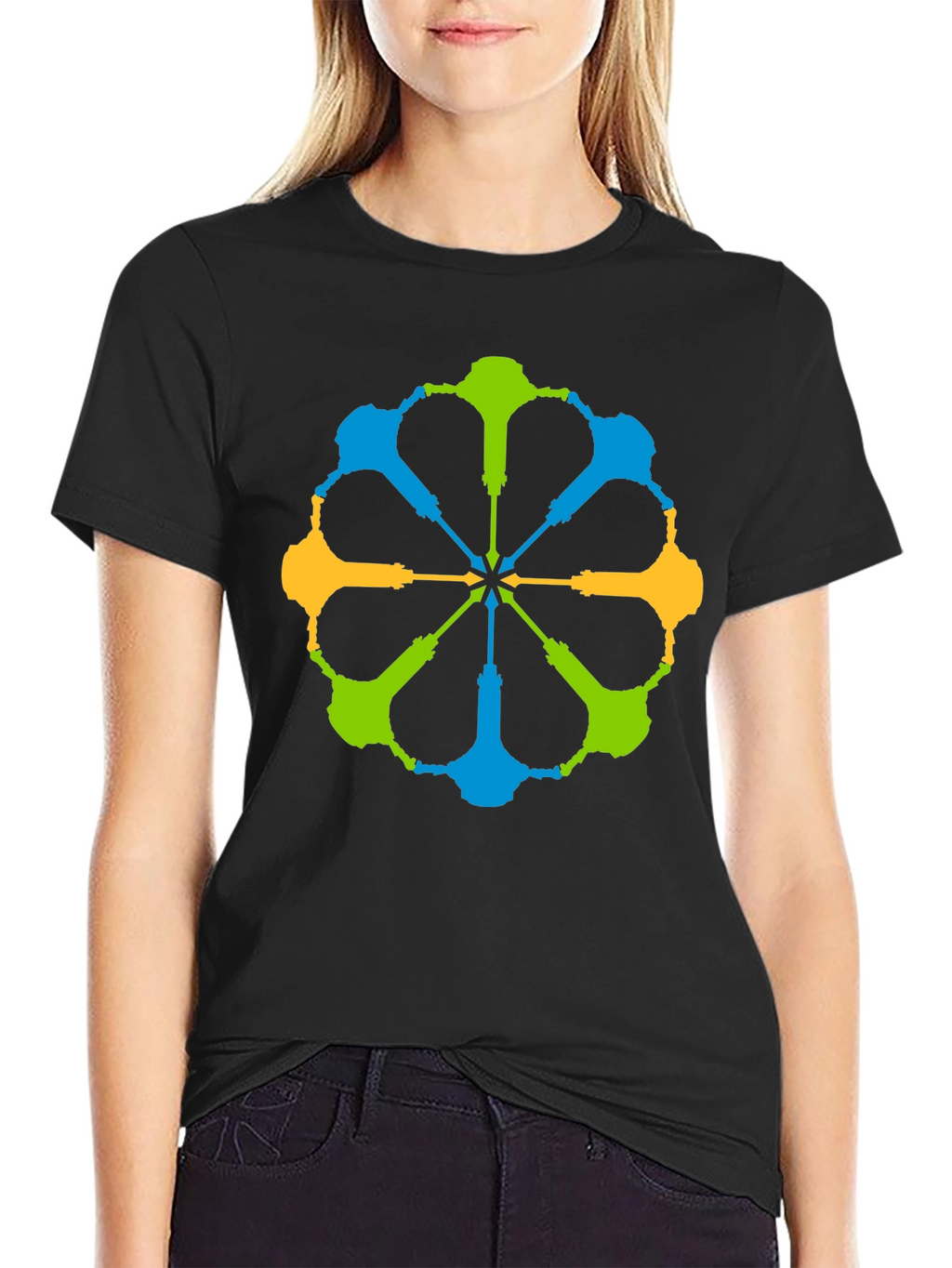 Abstract Geometric T-Shirt