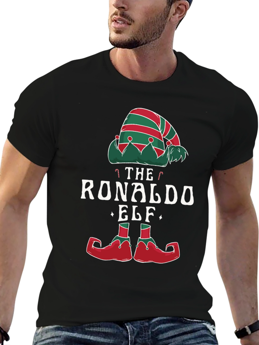 Ronaldo Elf Christmas T-Shirt Holiday Tee