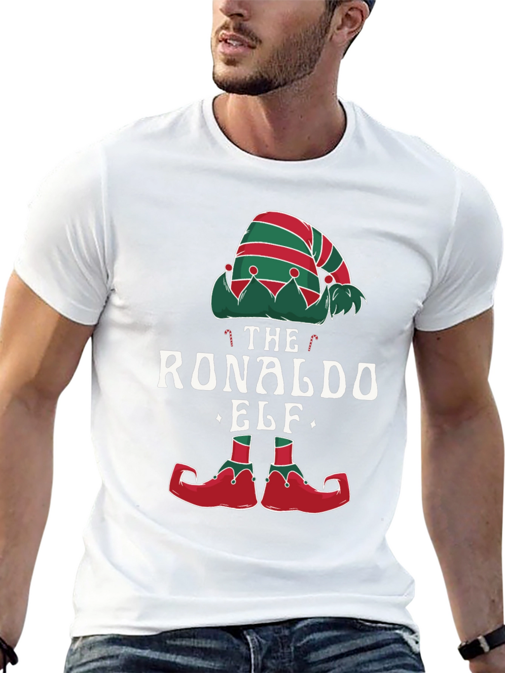 Ronaldo Elf Christmas T-Shirt Holiday Tee