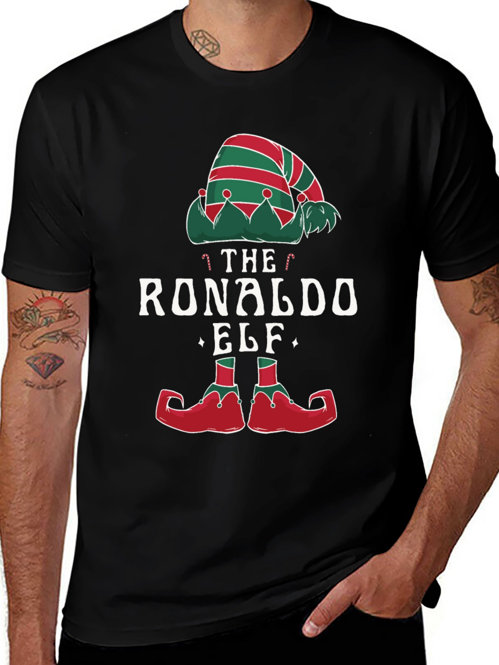 Ronaldo Elf Christmas T-Shirt Holiday Tee