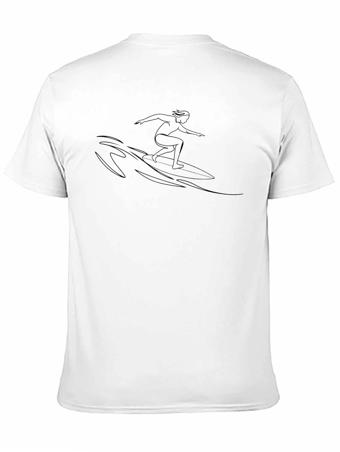 Cool Surfer Graphic T-Shirt