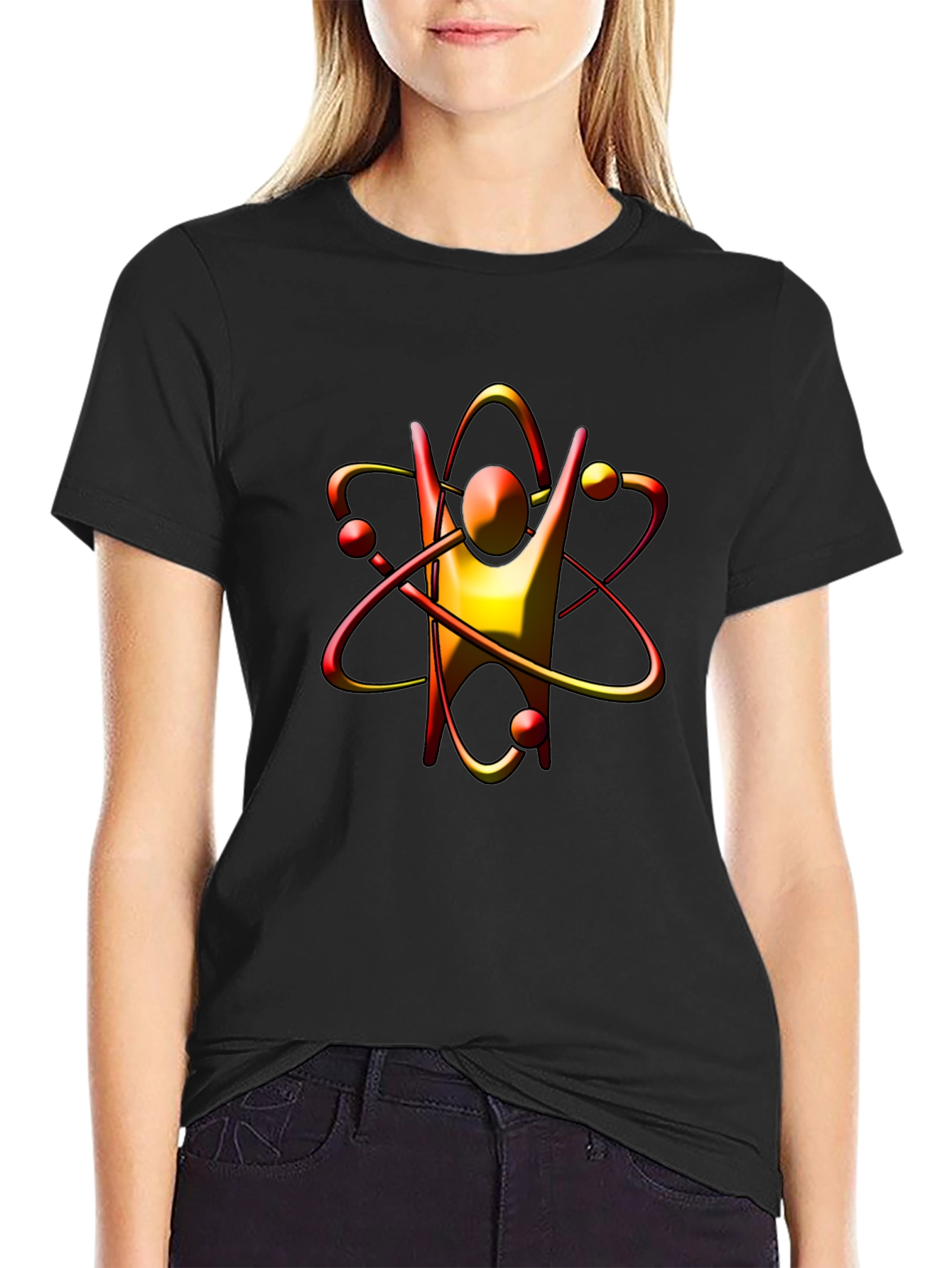 Atom Graphic T-Shirt - Science Tee