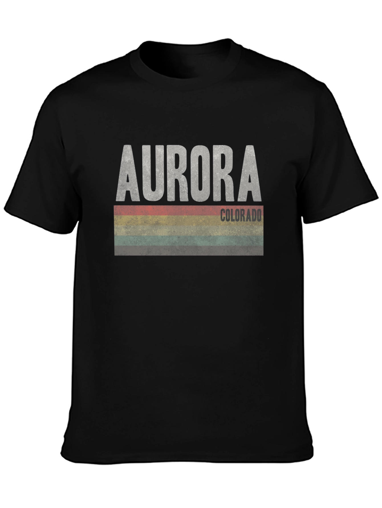 Aurora Colorado Retro Style Graphic T-Shirt