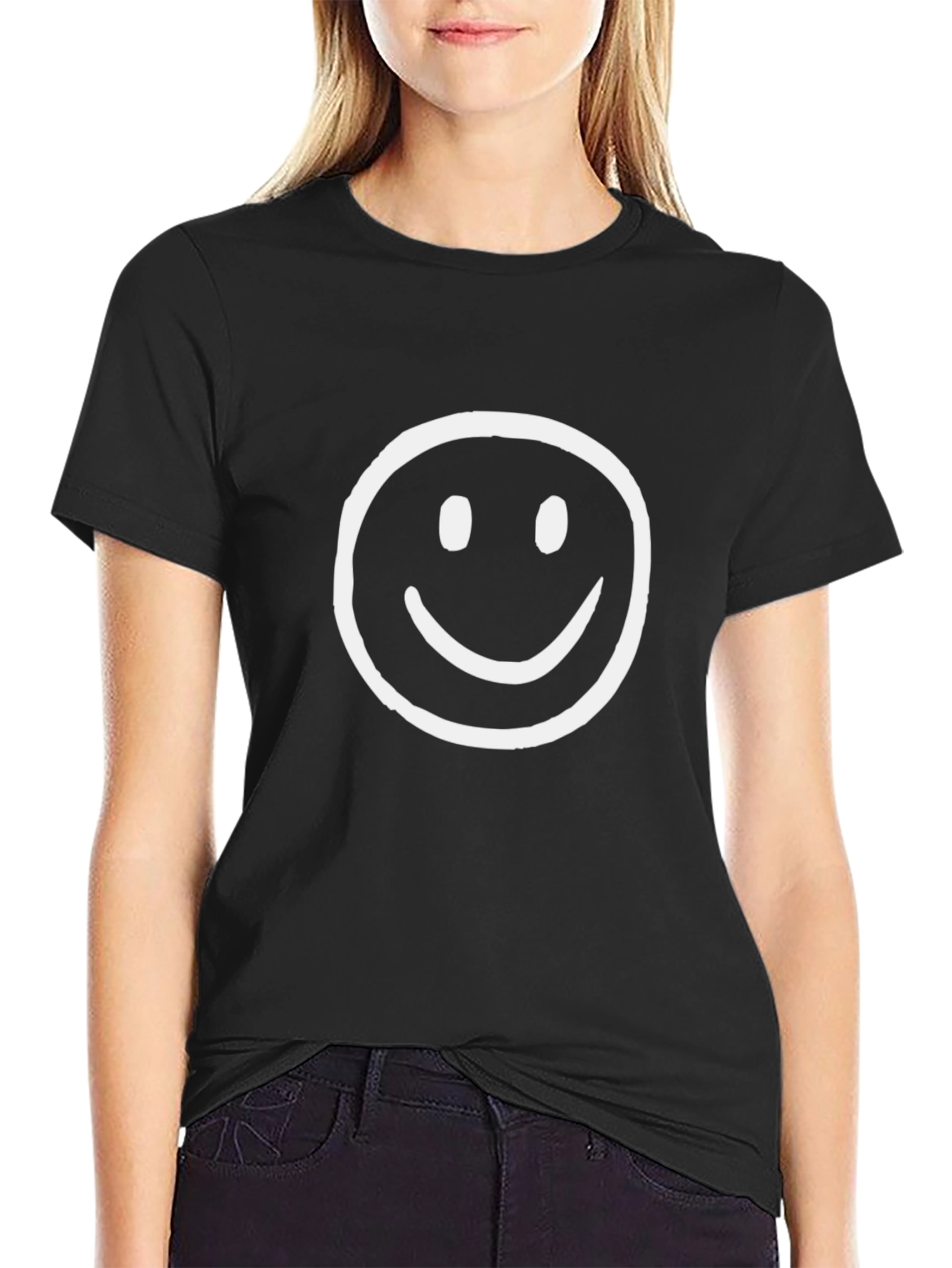 Smiley Face T-Shirt - Classic Happy Tee