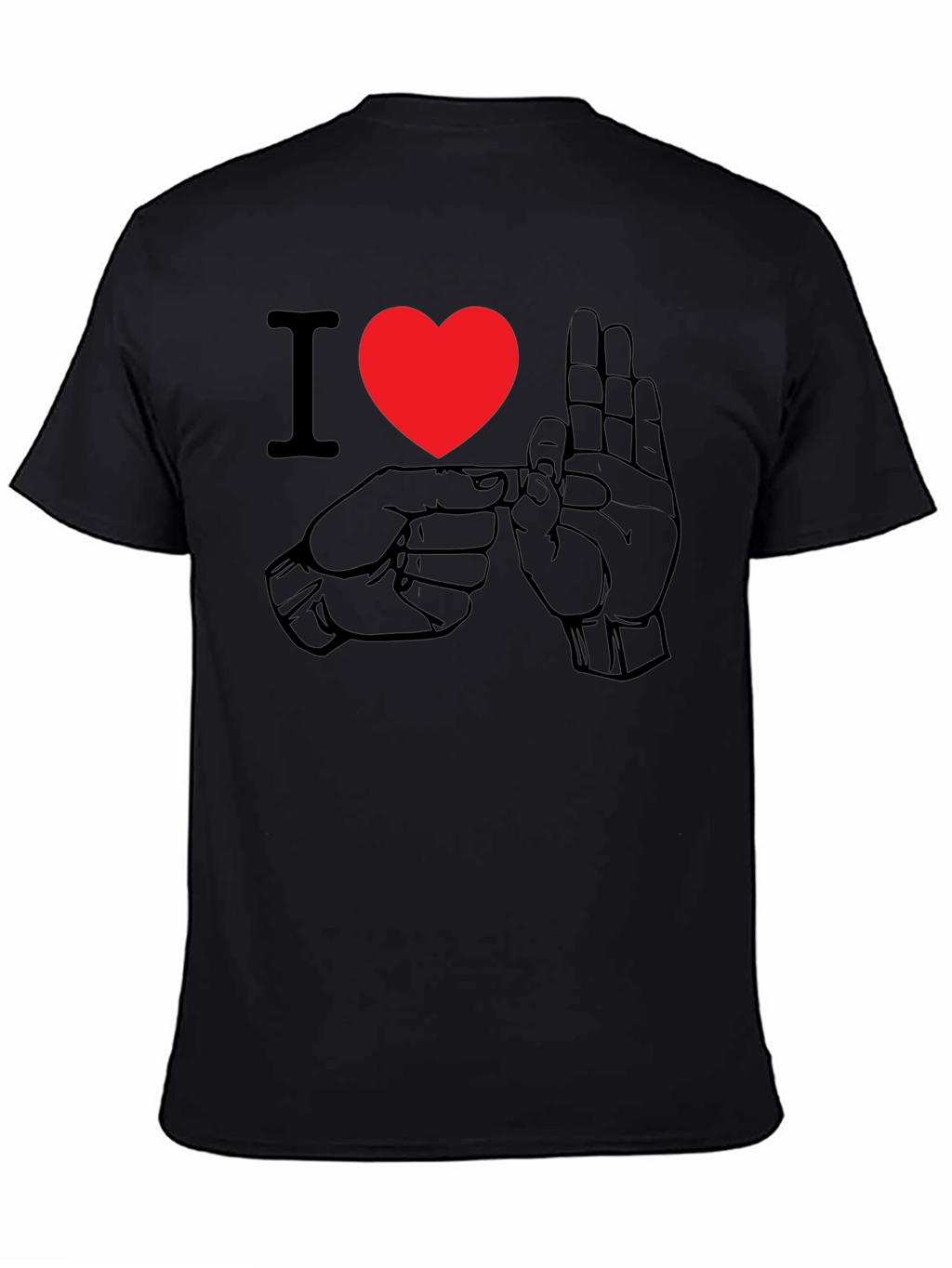I Love Sign Language Funny T-Shirt