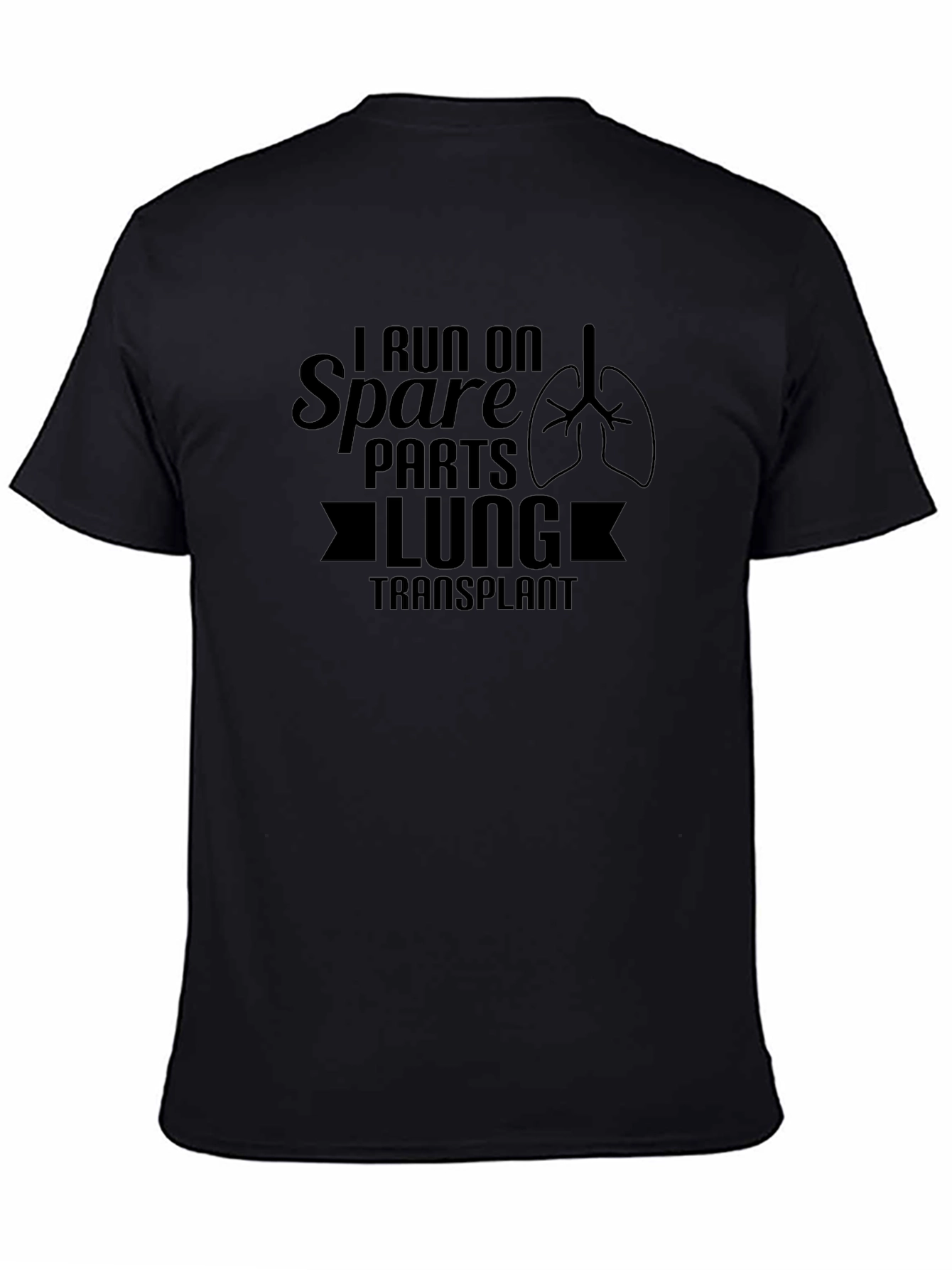Spare Parts Lung Transplant Black T-Shirt