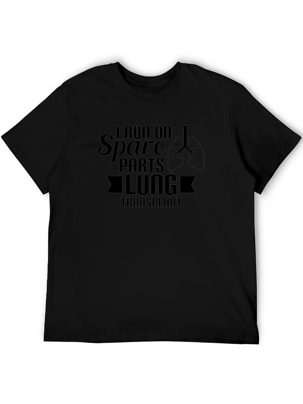 Spare Parts Lung Transplant Black T-Shirt