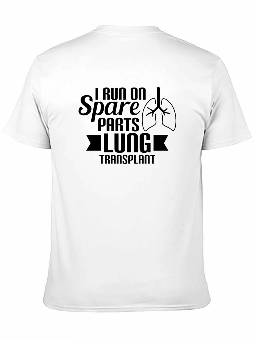 Spare Parts Lung Transplant Black T-Shirt