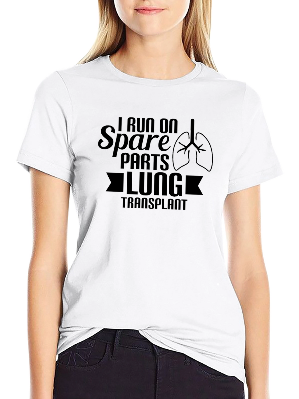 Spare Parts Lung Transplant Black T-Shirt