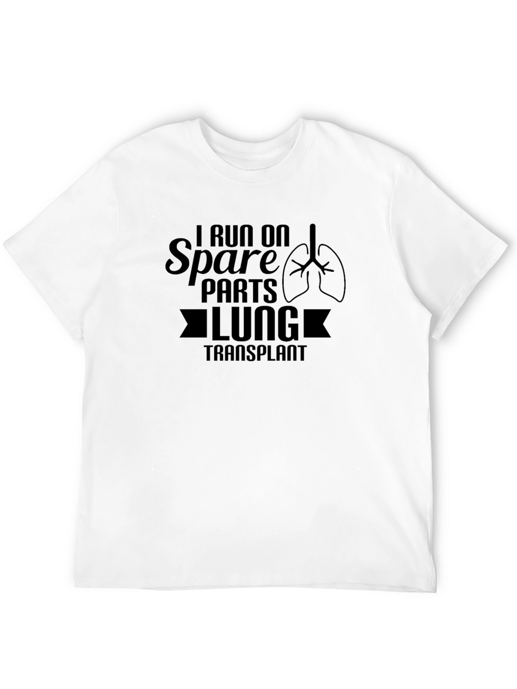 Spare Parts Lung Transplant Black T-Shirt