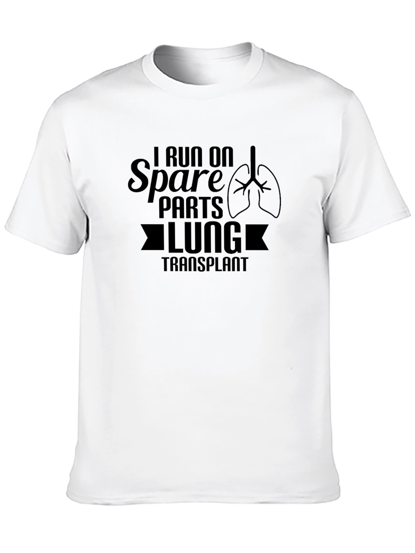 Spare Parts Lung Transplant Black T-Shirt