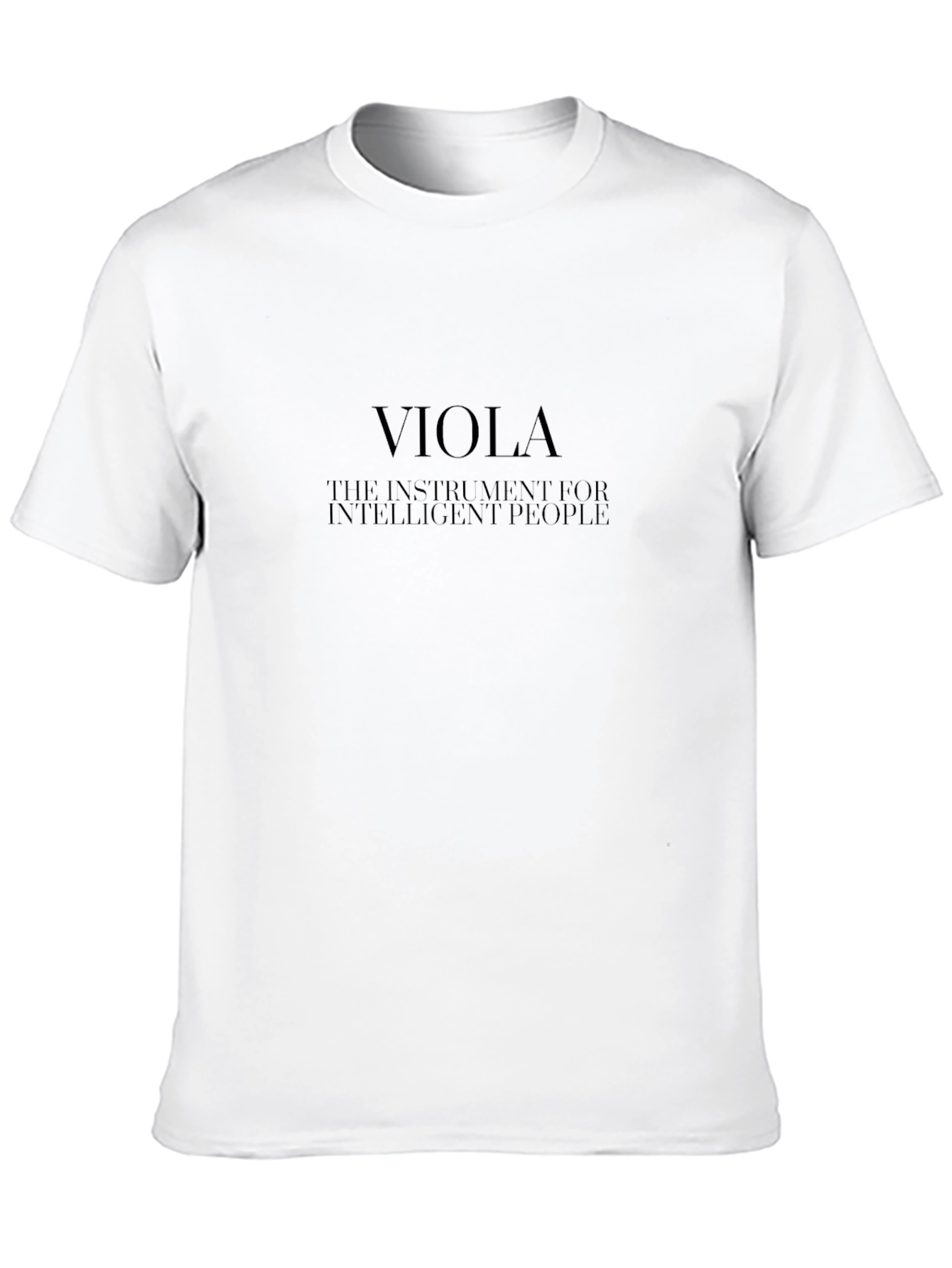 Viola Instrument T-Shirt - Intelligent People Tee