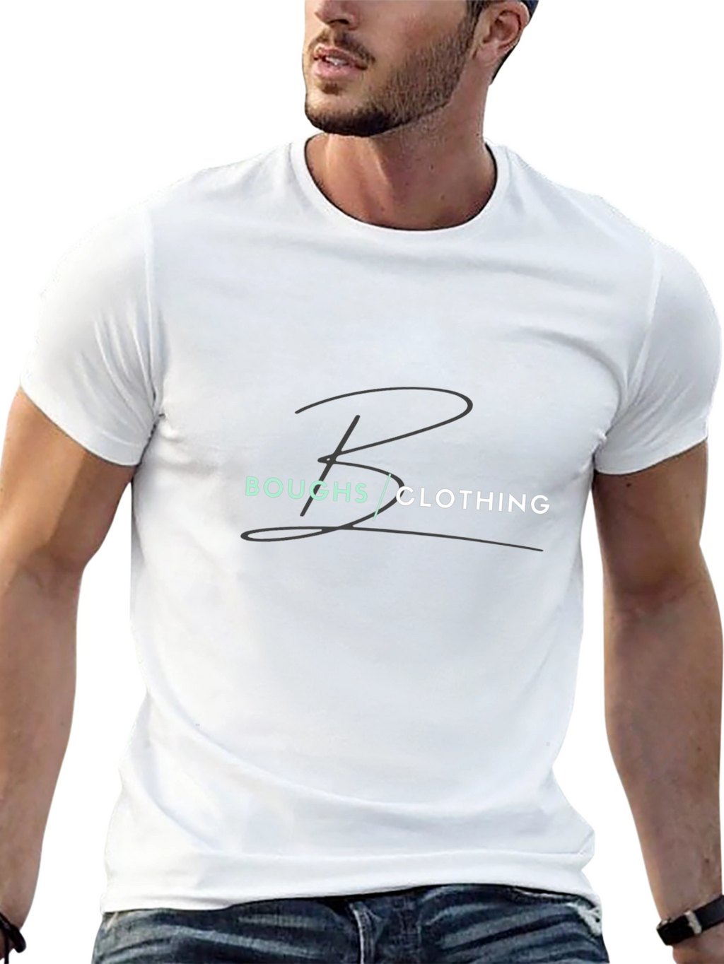 Boughs Clothing Black Tee