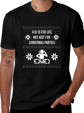 DJ is For Life Christmas Party T-Shirt