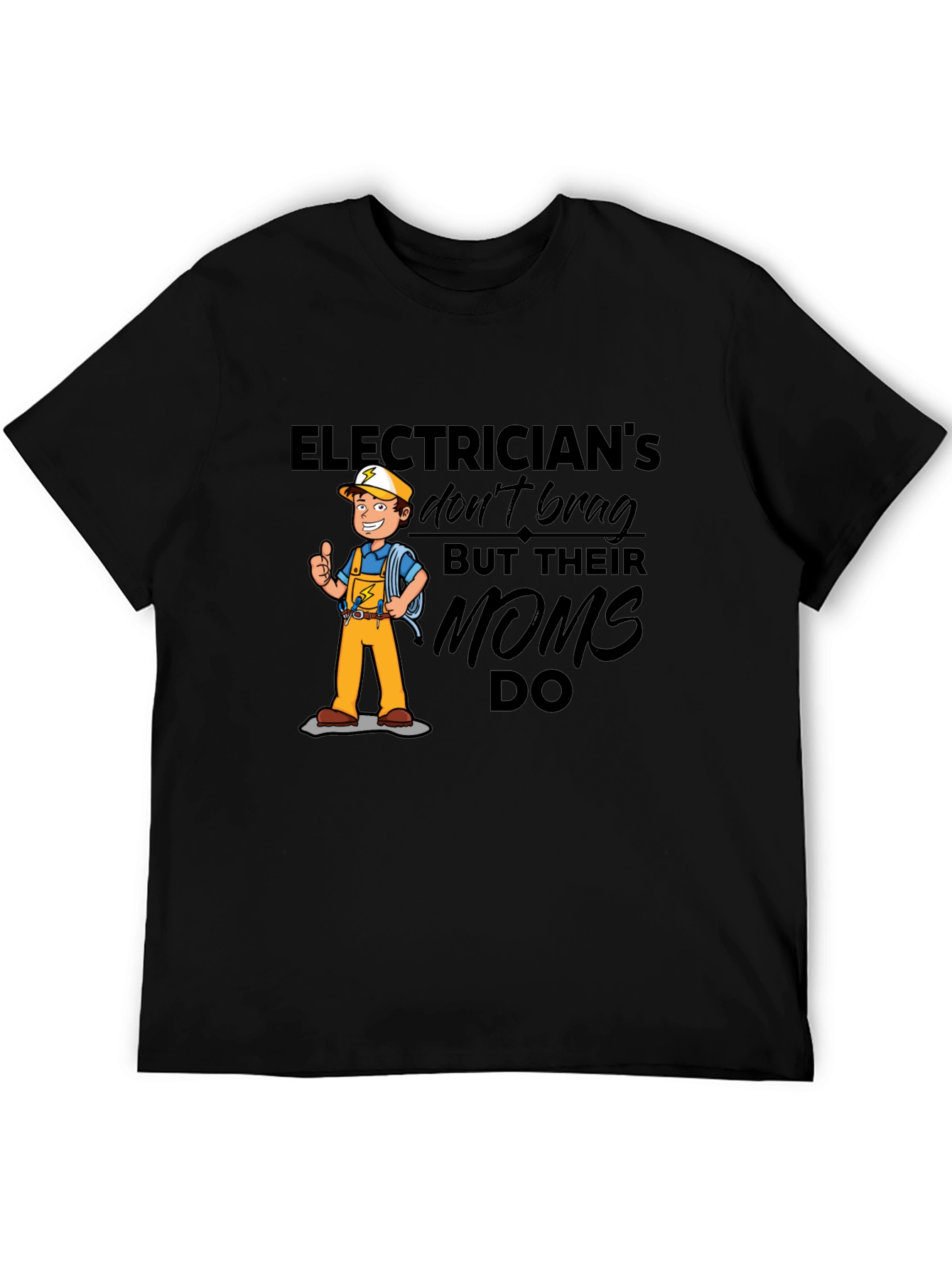 Electricians Moms T-Shirt Funny Gift