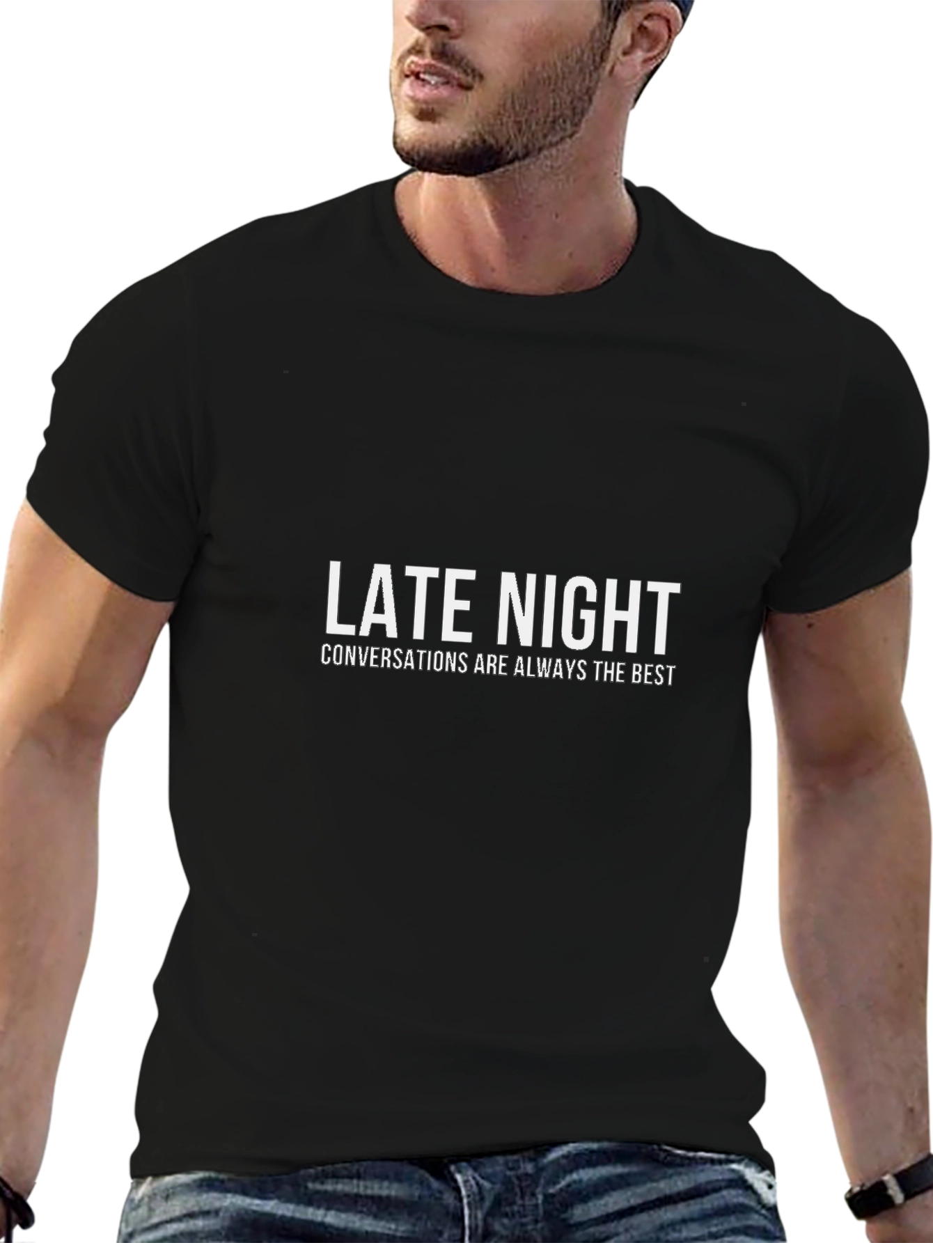 Late Night Conversations Graphic Tee