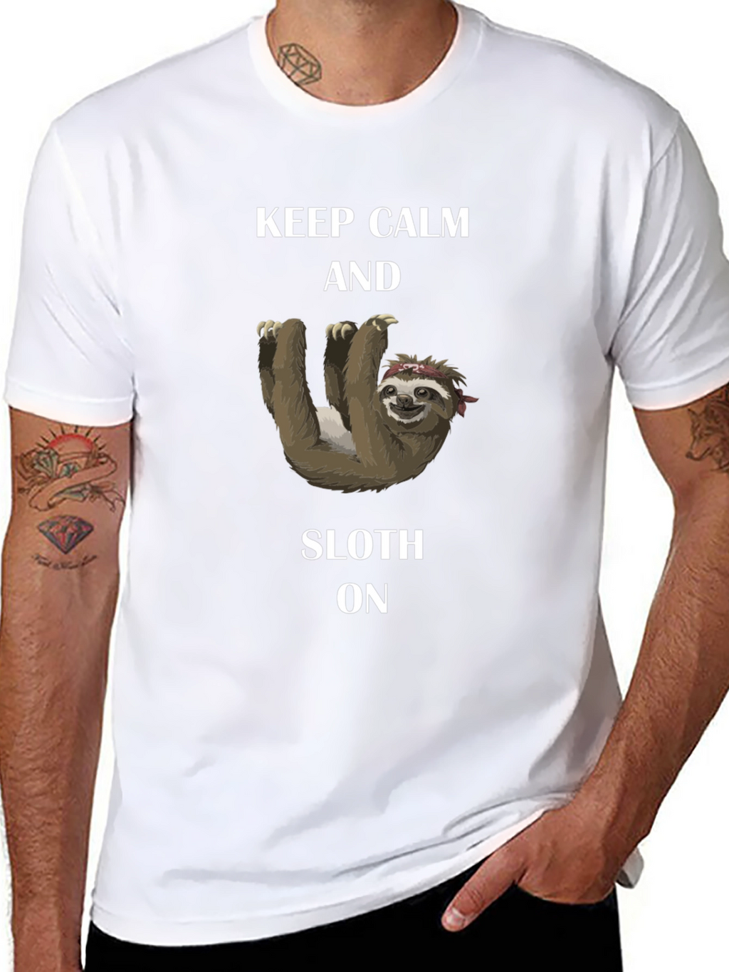 Keep Calm and Sloth On T-Shirt