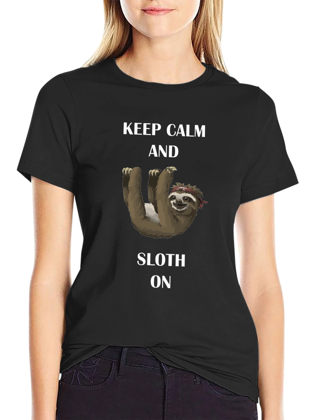 Keep Calm and Sloth On T-Shirt
