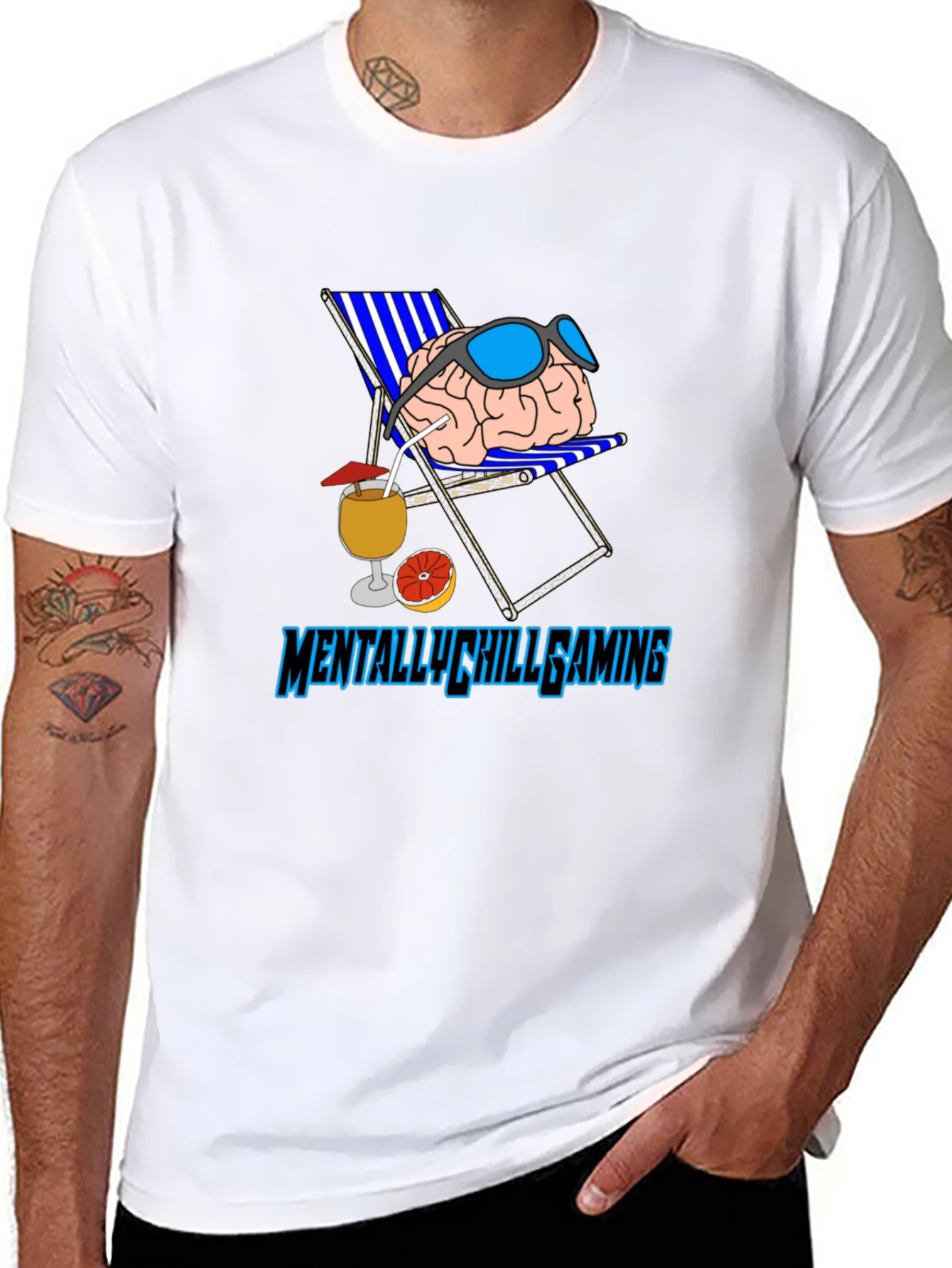 Mentally Chill Gaming Graphic T-Shirt