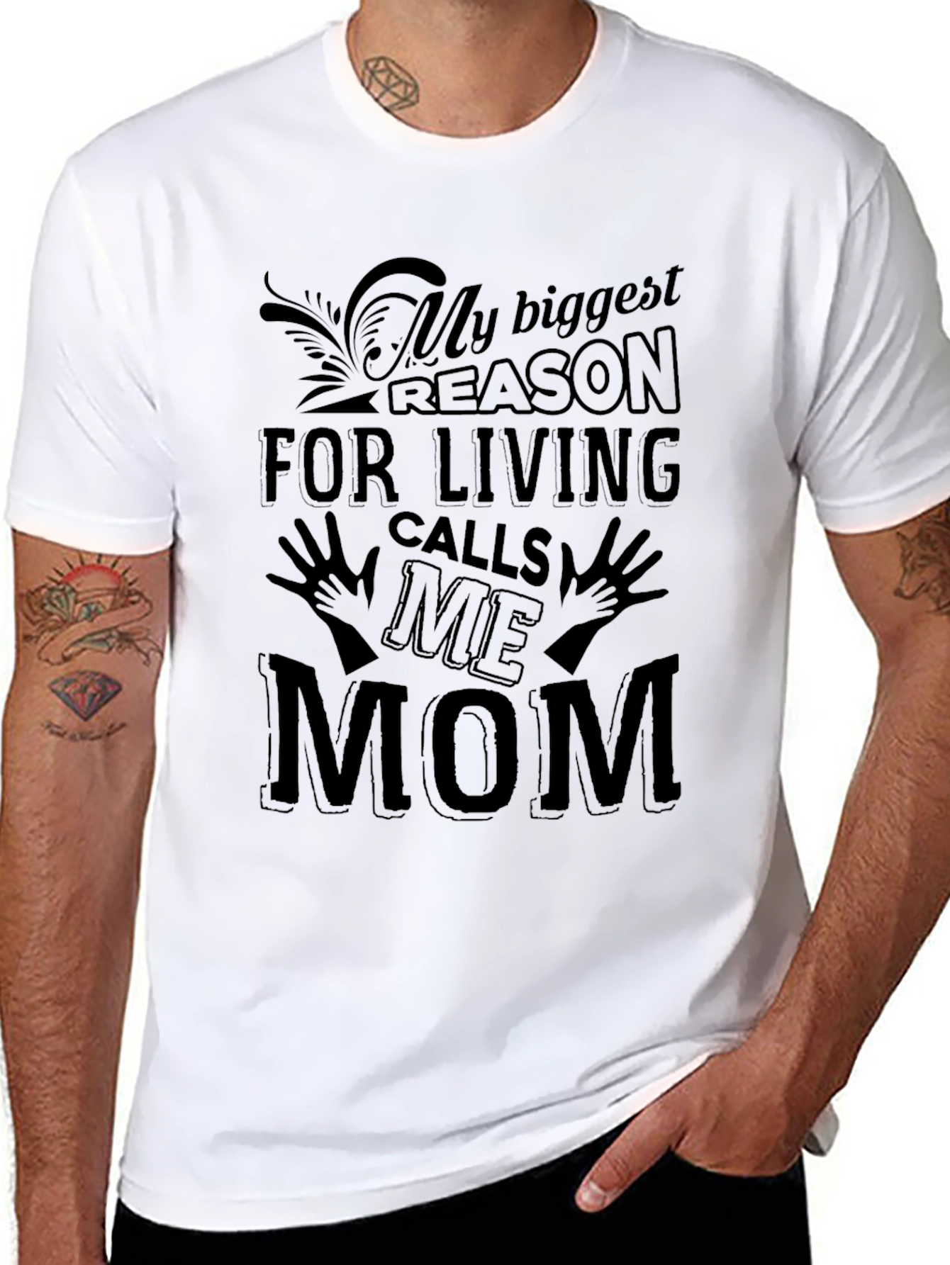 My Biggest Reason T-Shirt - Mom Love