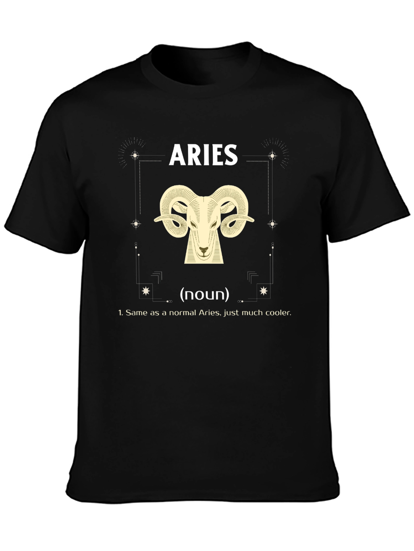 Aries Zodiac T-Shirt - Cooler Definition