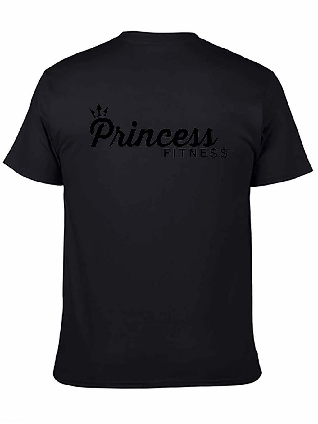 Princess Fitness Black T-Shirt