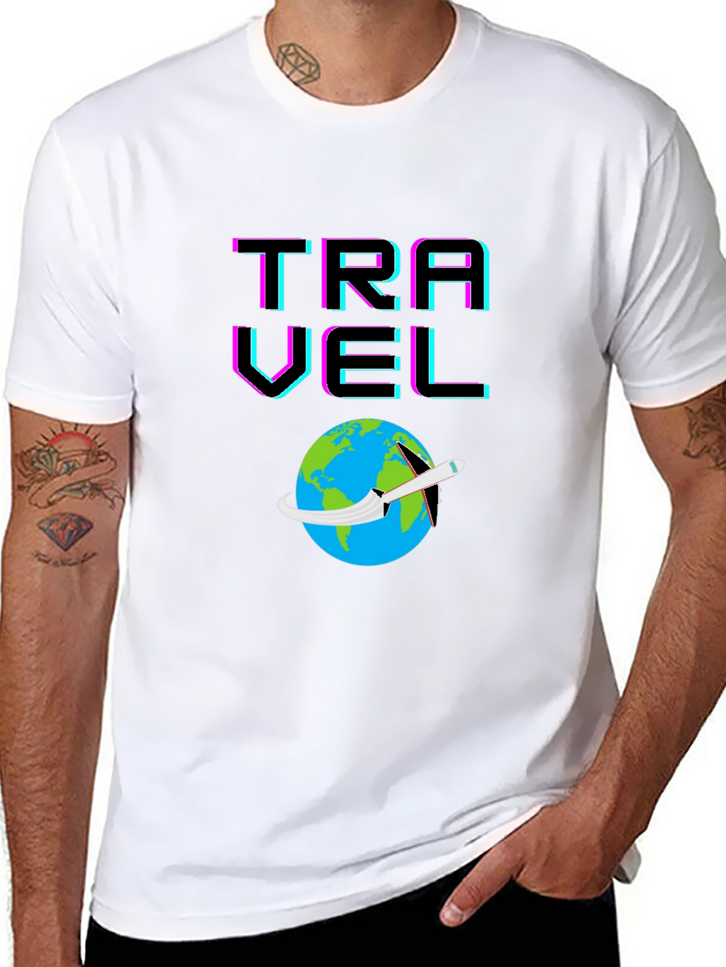 Travel Graphic T-Shirt - Adventure Awaits