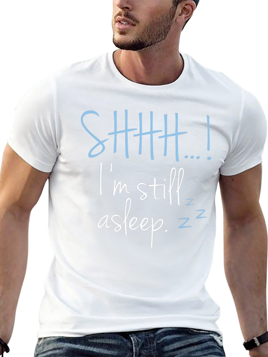Shhh...Im Still Asleep Mens Graphic Tee