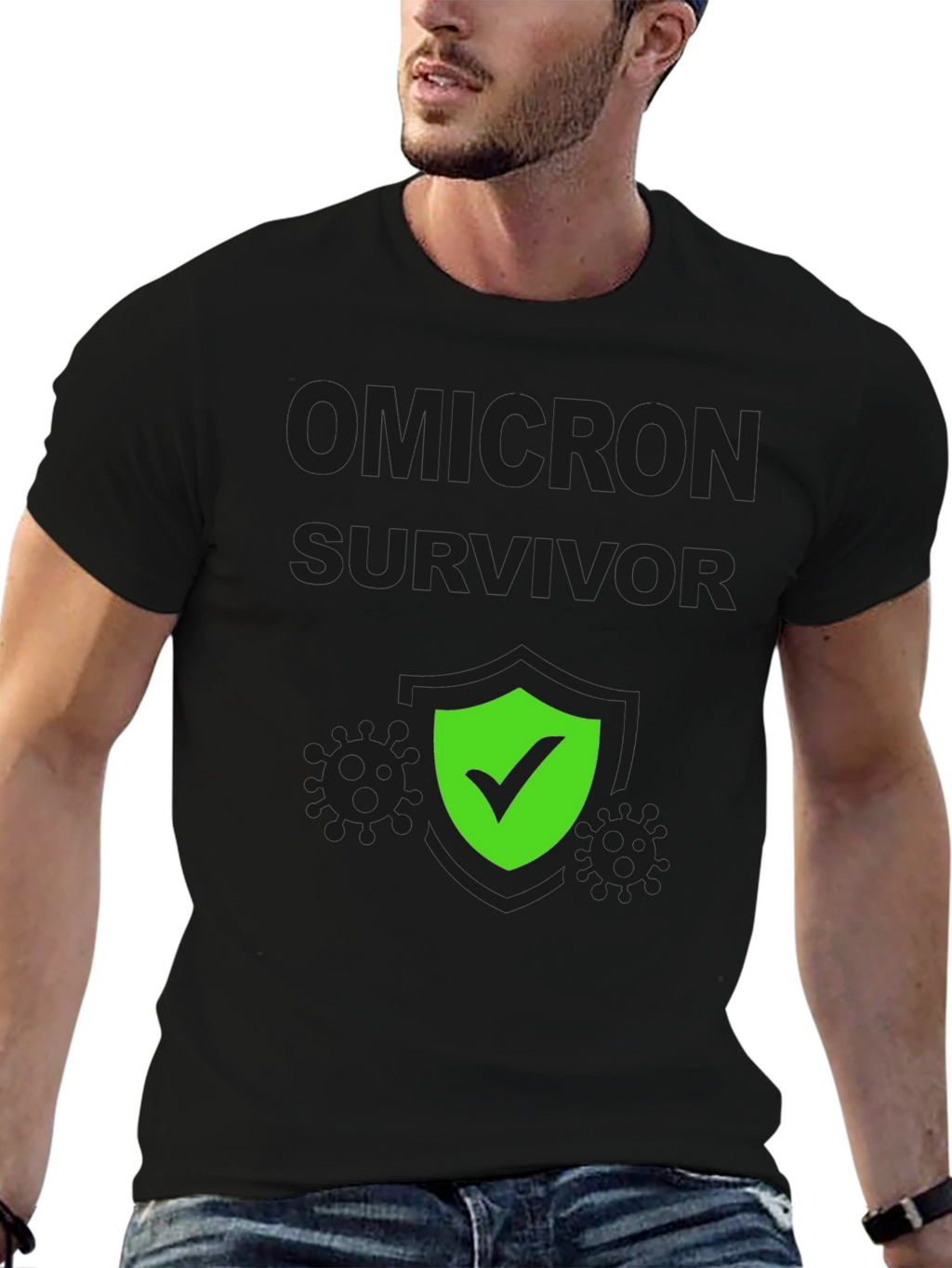 Omicron Survivor T-Shirt - Pandemic Humor Tee