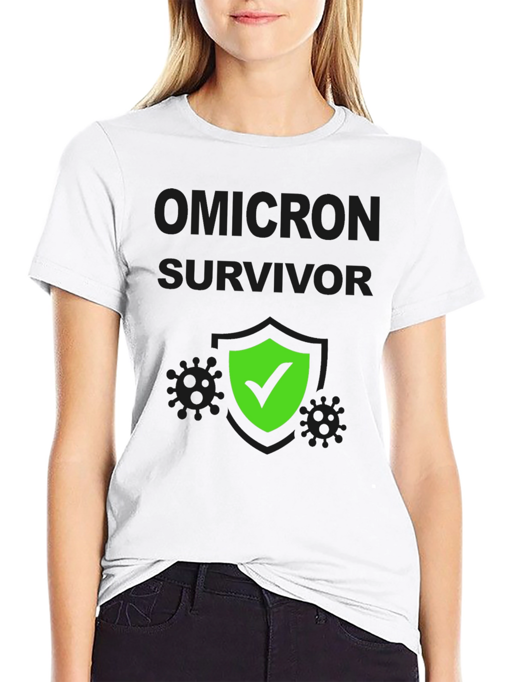 Omicron Survivor T-Shirt - Pandemic Humor Tee