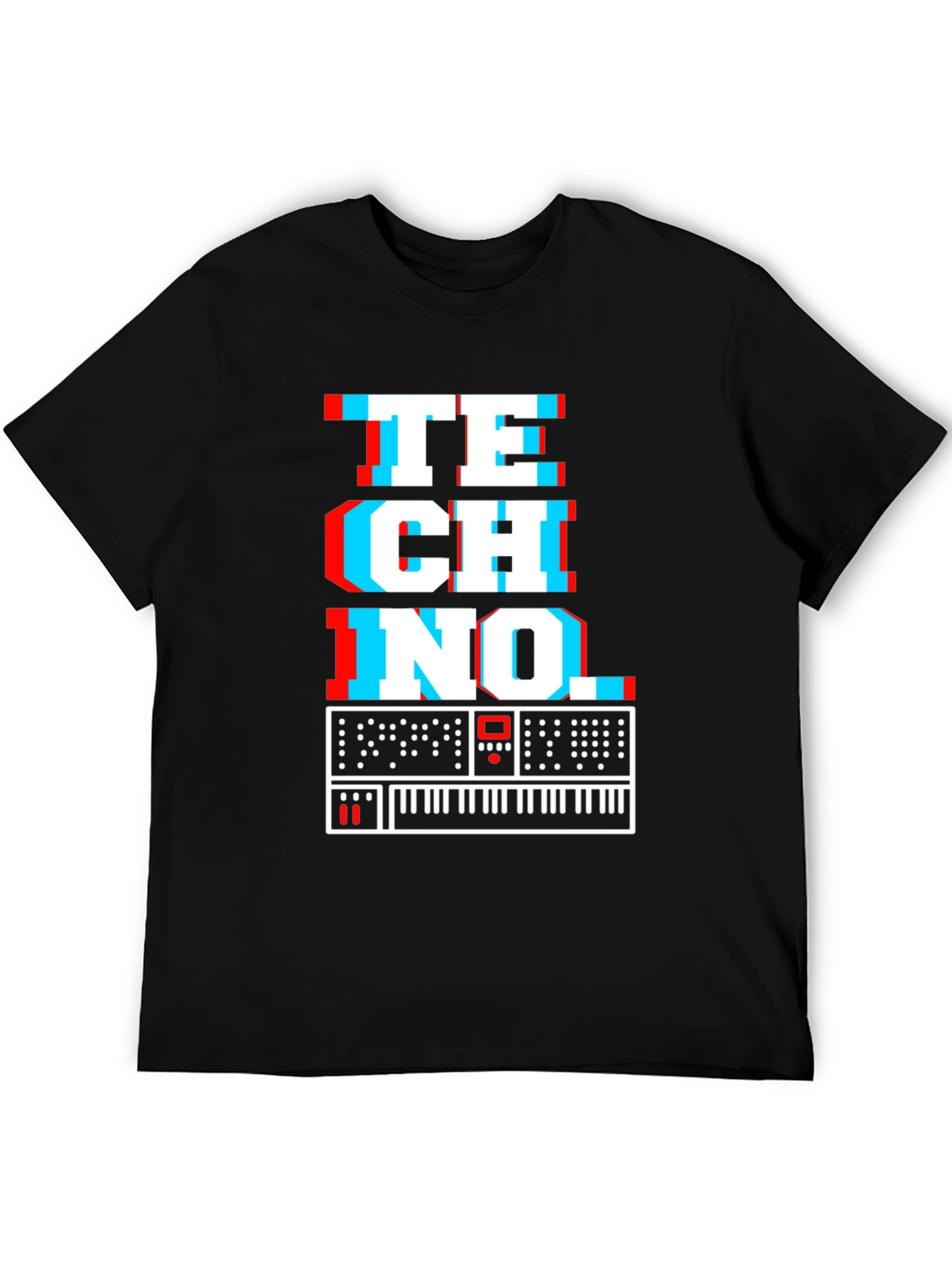 Retro Techno Synthesizer T-Shirt