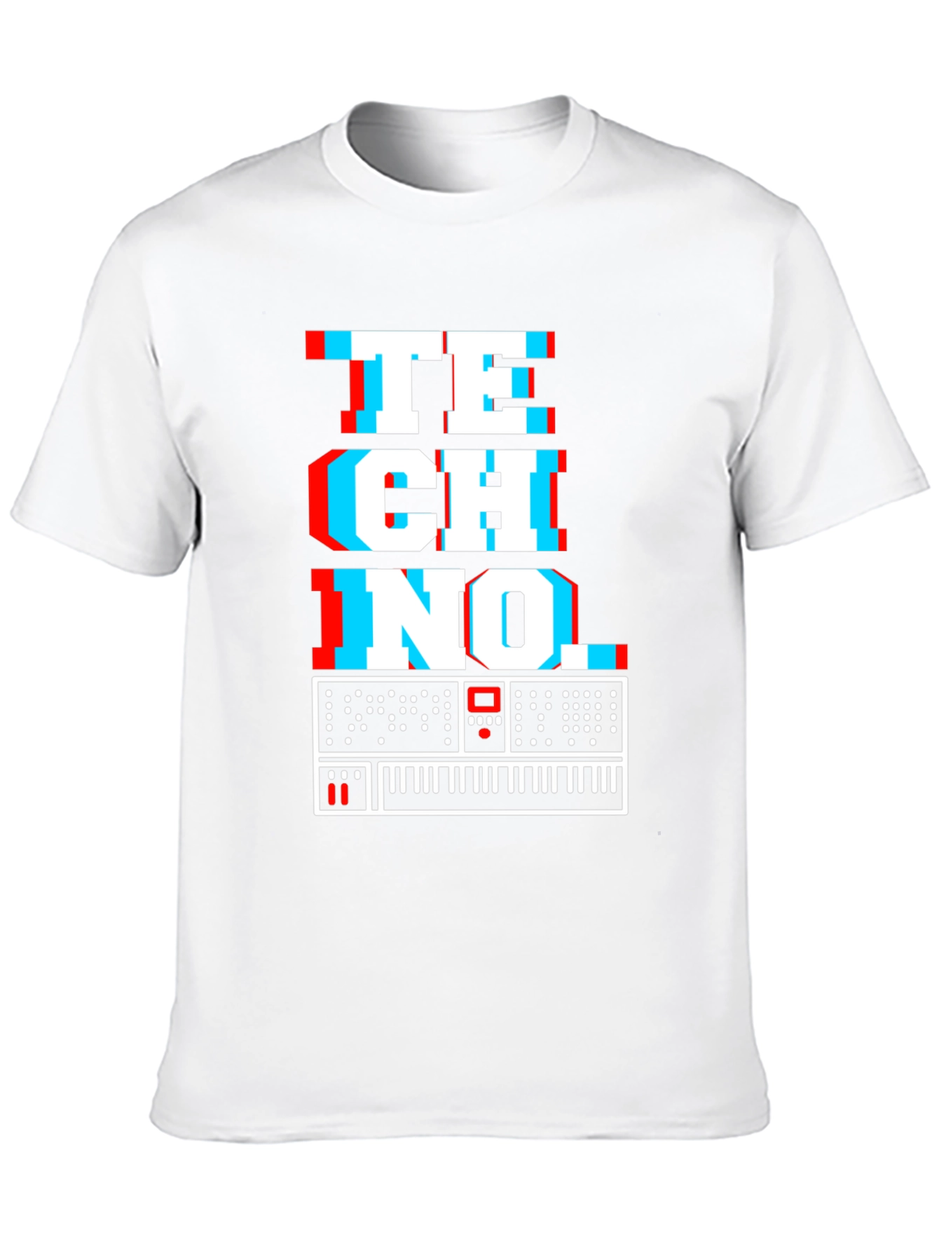 Retro Techno Synthesizer T-Shirt