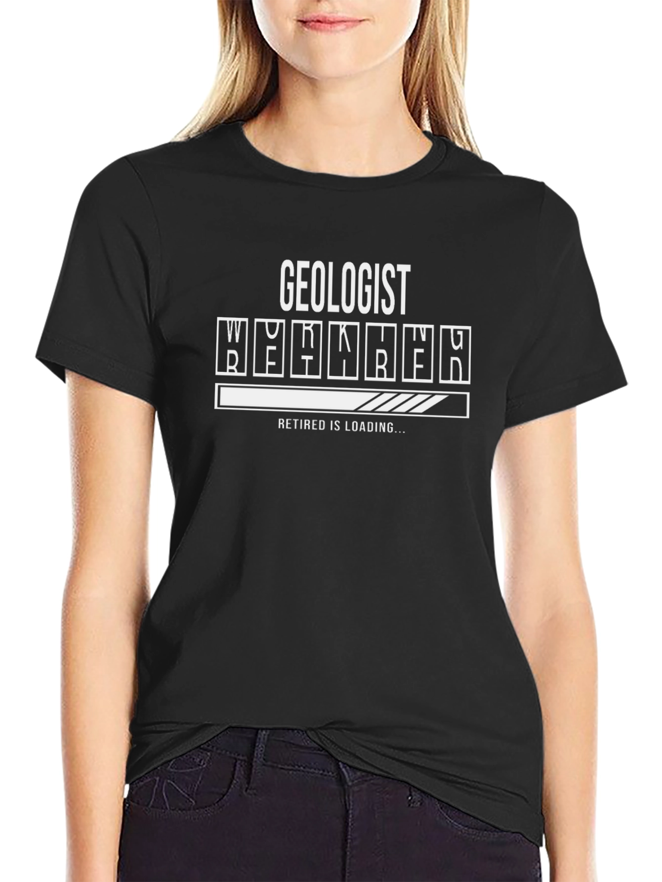 Geologist Retired Loading Funny T-Shirt