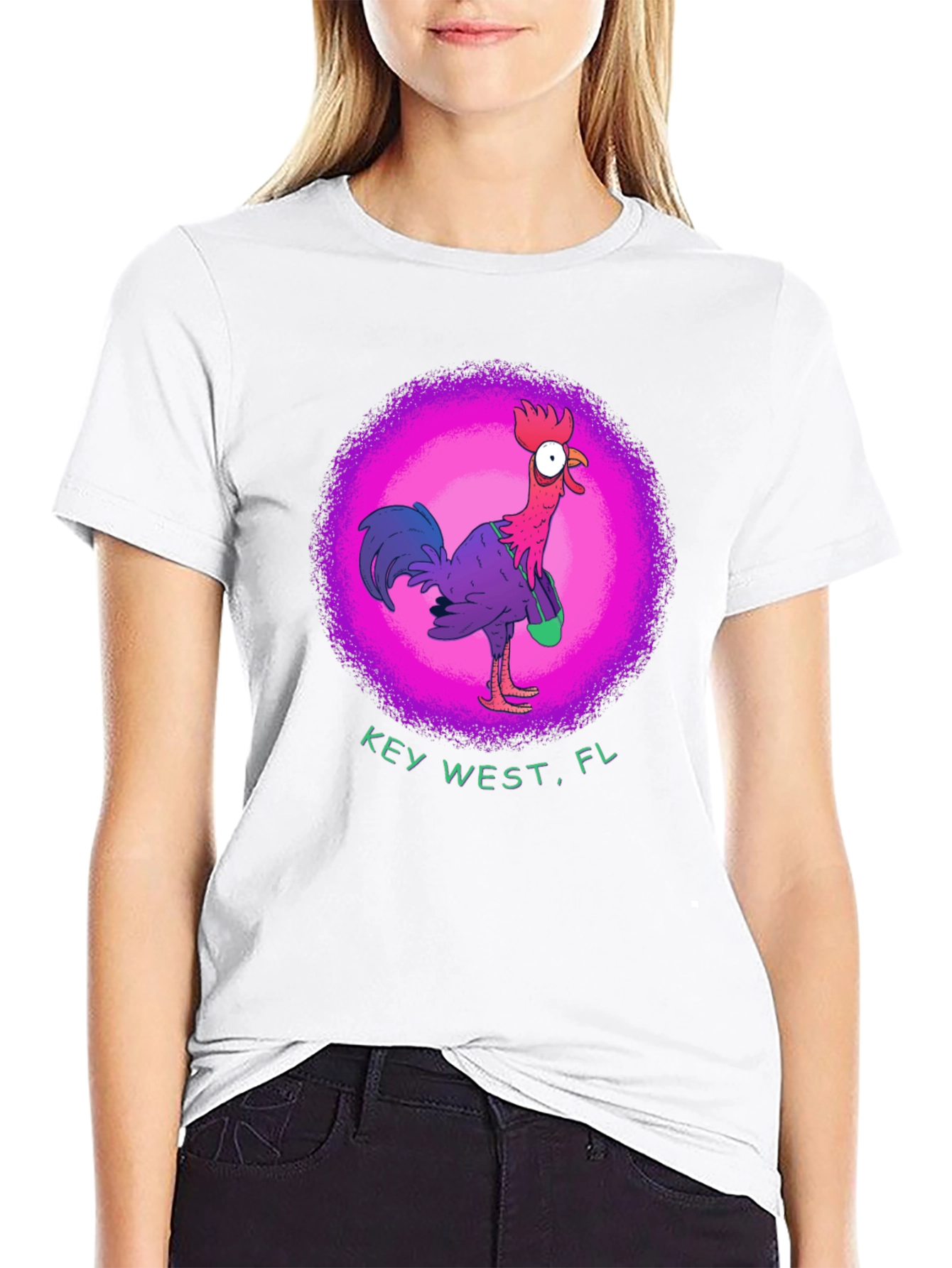 Key West Chicken Graphic Tee