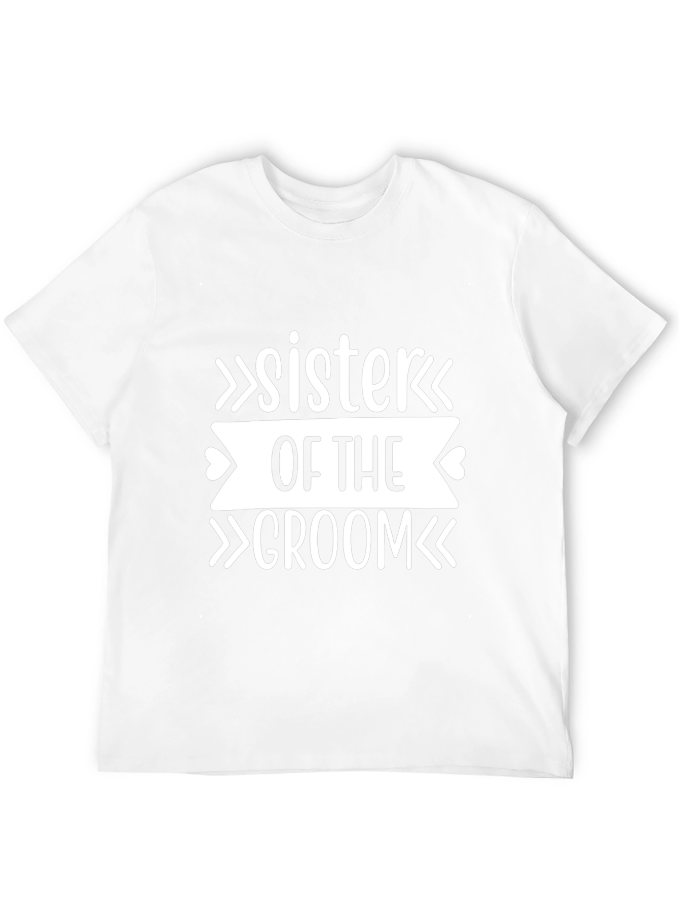 Sister of the Groom Tee - Wedding Party Shirt